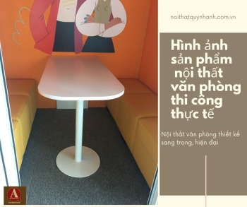 KHÔNG GIAN LÀM VIỆC VỚI NỘI THẤT VĂN PHÒNG CỰC CHẤT VÀ ẤN TƯỢNG